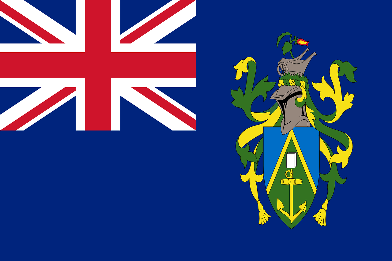 pitcairn islands flag national flag free photo