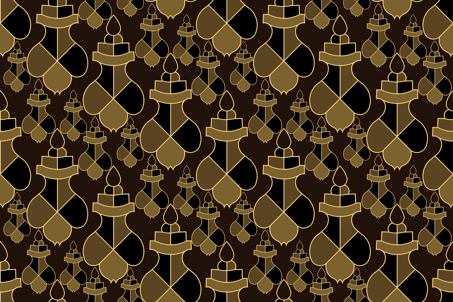 ethnic pitcher pattern free photo