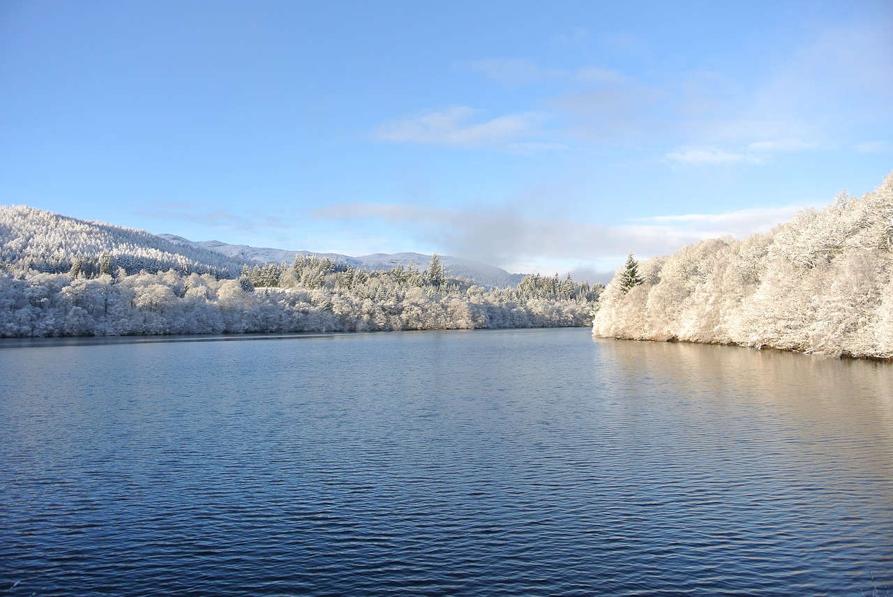 pitlochry winter snow free photo