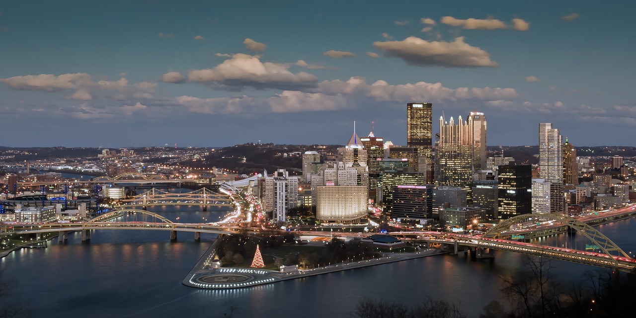 pittsburgh  landscape  city free photo