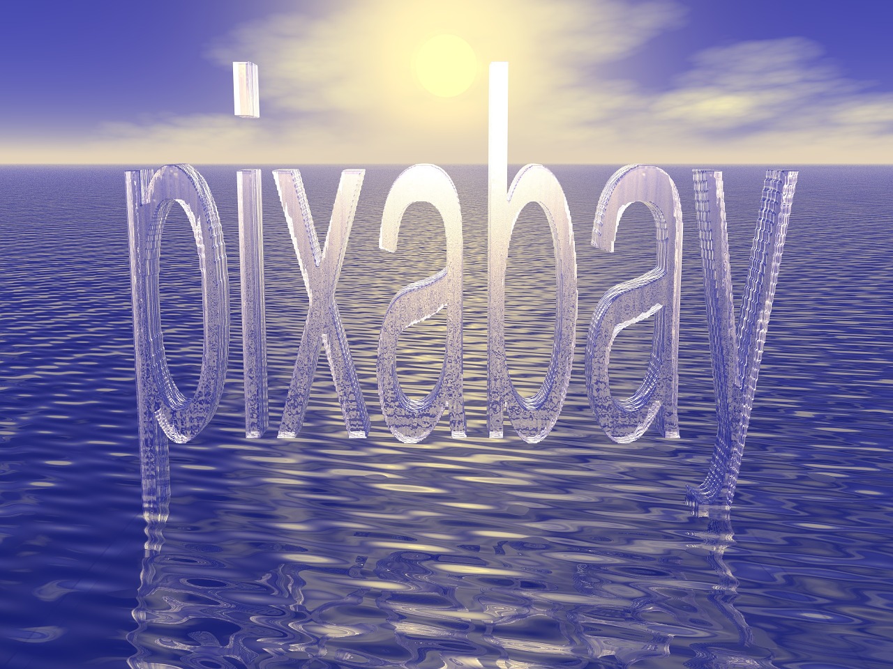 pixabay logo water free photo