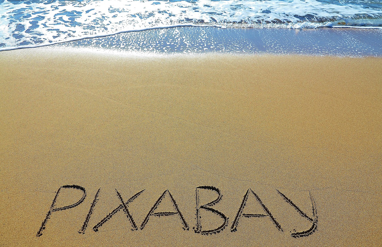 pixabay sea sand free photo