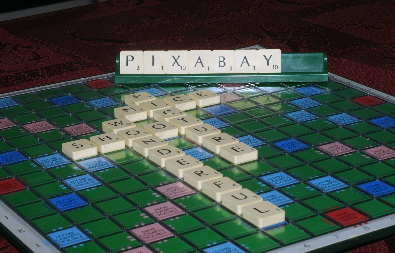 pixabay scrabble game free photo