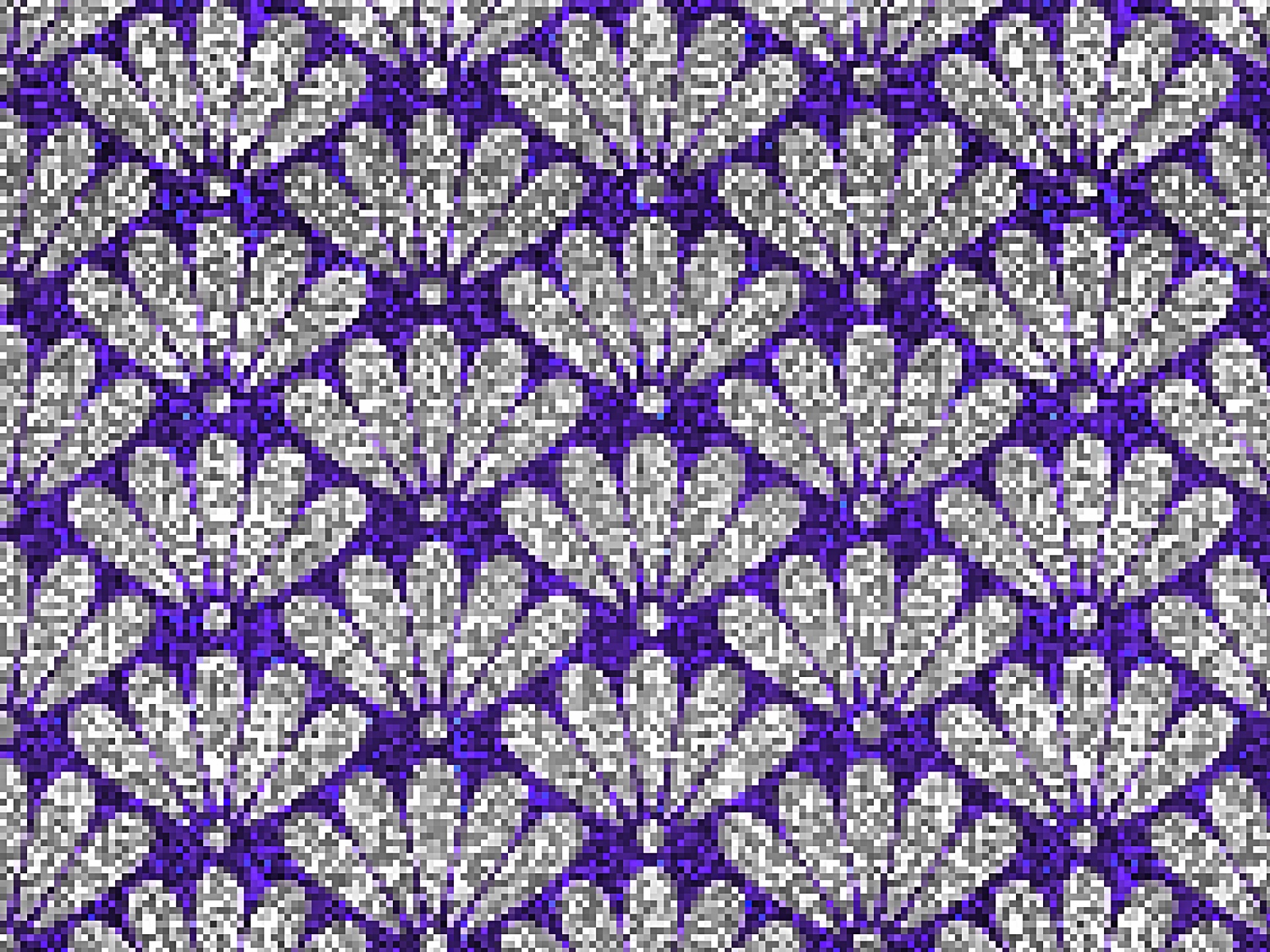 pixel pattern floral free photo