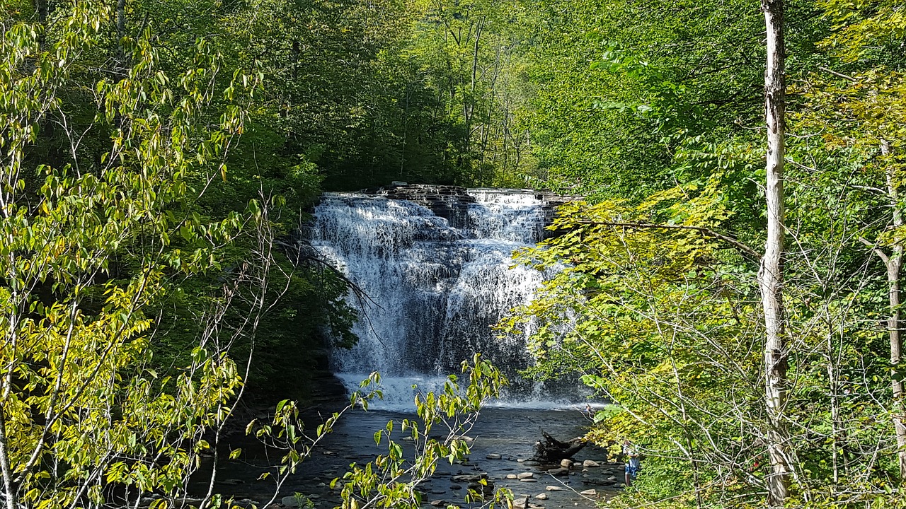 pixley falls waterfall creek free photo