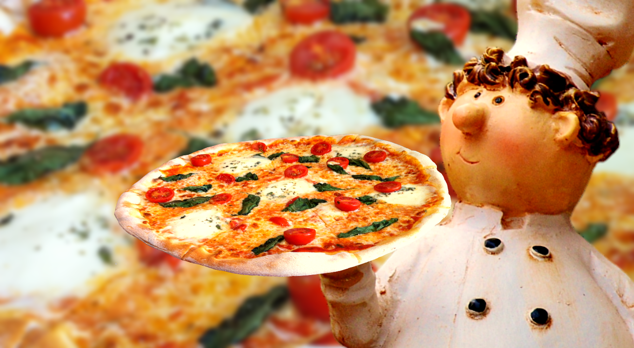 pizza italian eat free photo