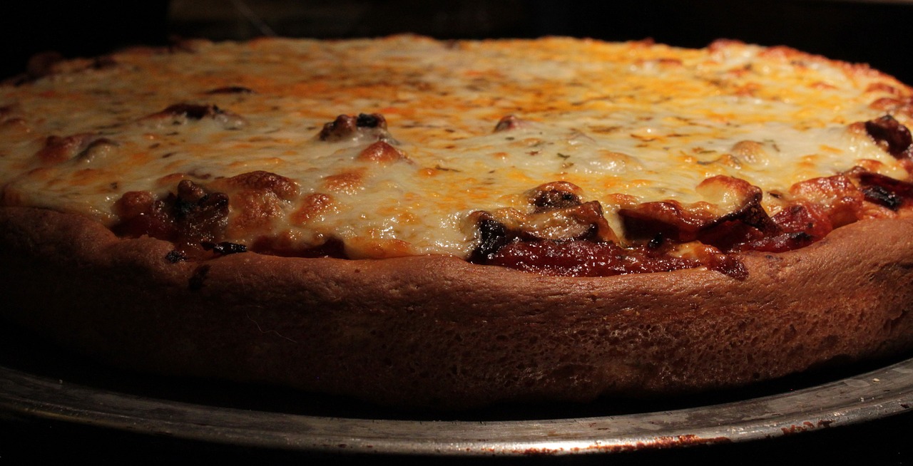 pizza crust cheese free photo