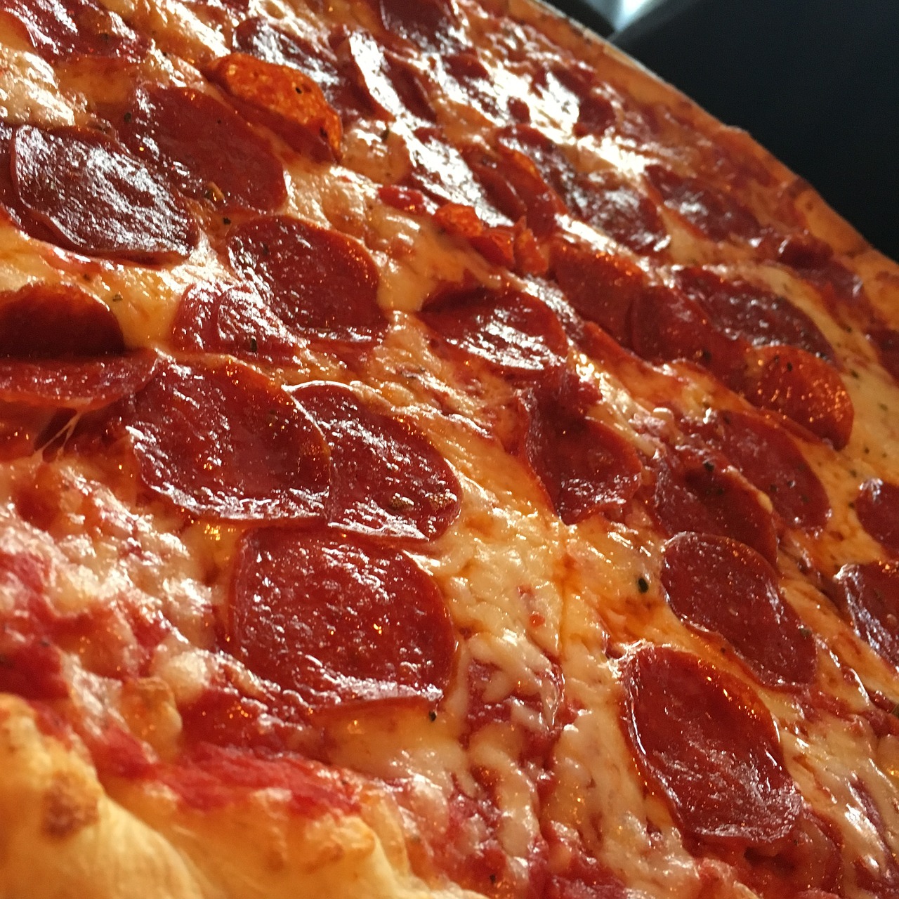 pizza pepperoni cheese free photo