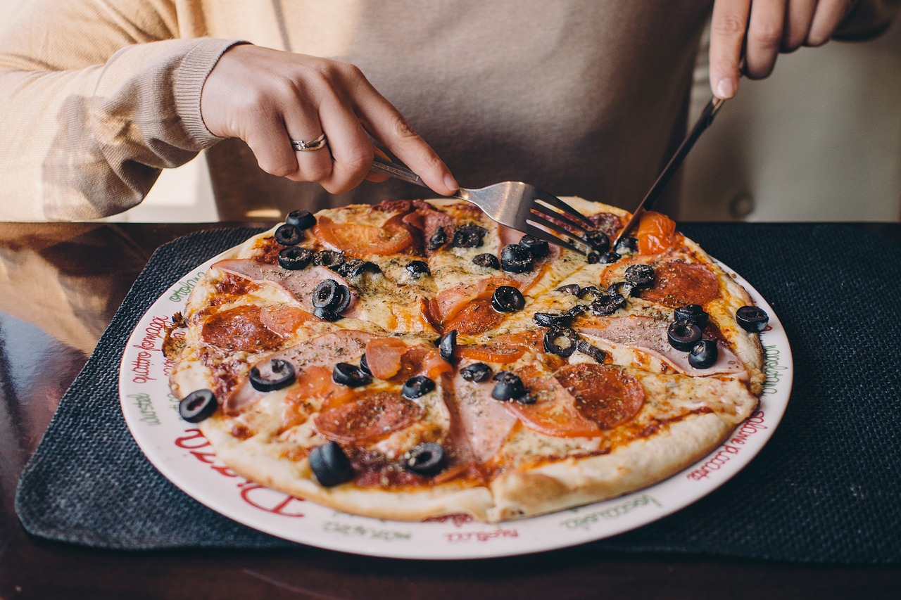 pizza food cheese free photo