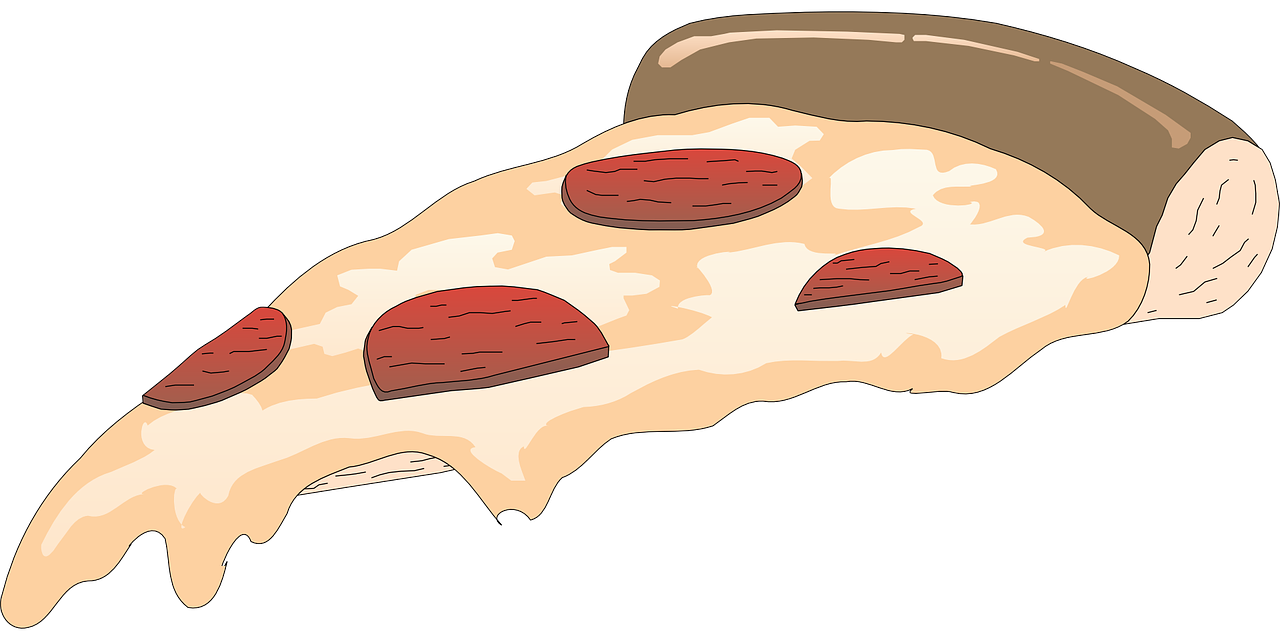 pizza slice cheesy free photo