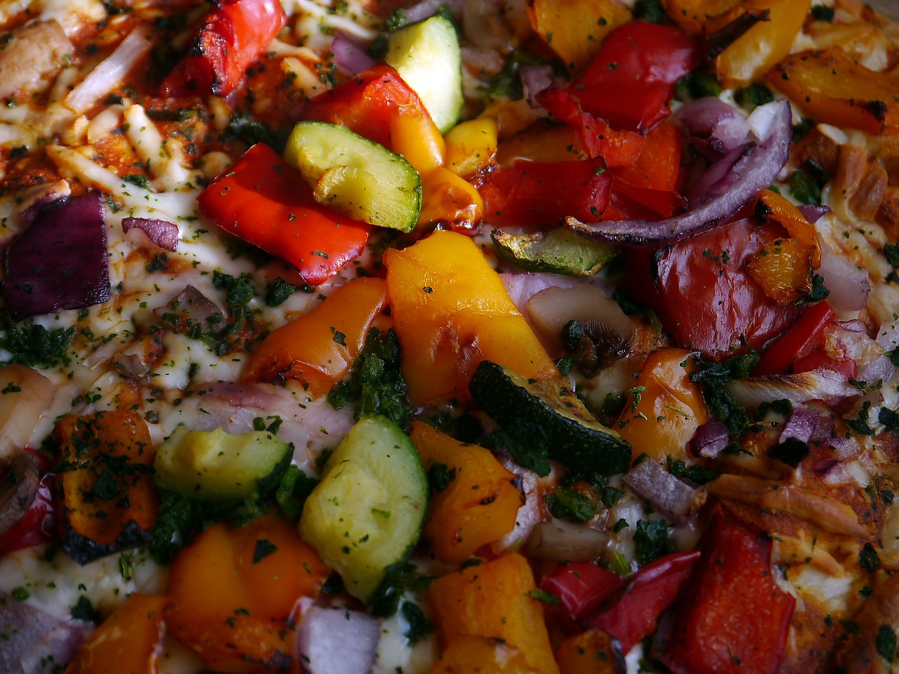 pizza italian vegetables free photo