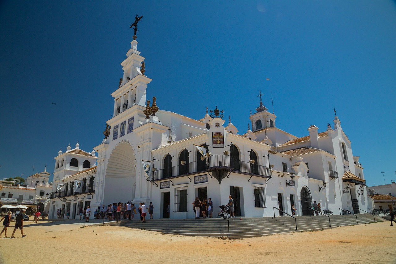 place of pilgrimage el rocio andalusia free photo