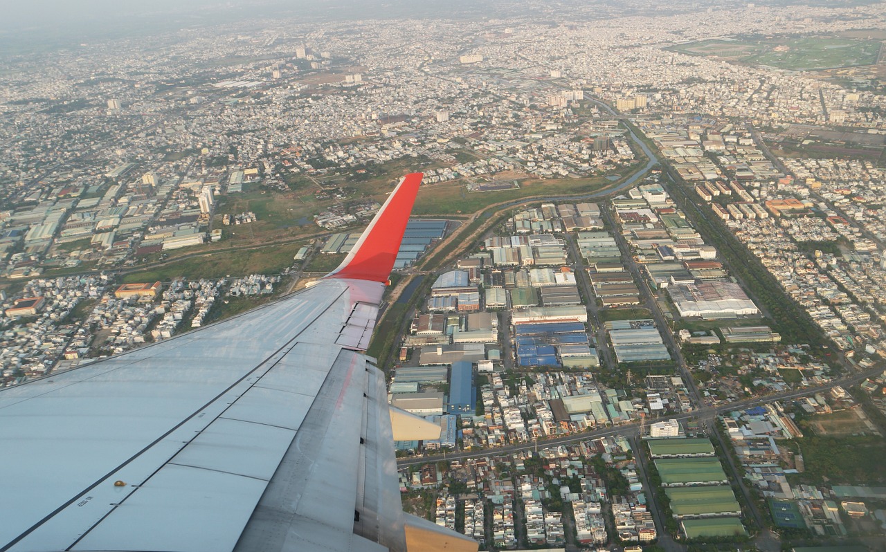 plane wing aircraft free photo