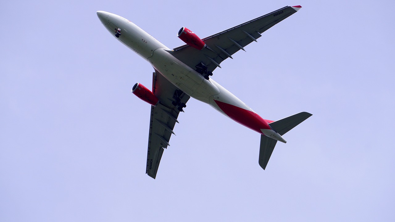 plane sky airplane free photo