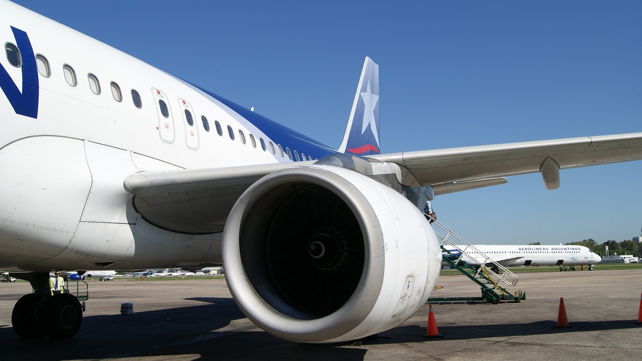 plane airport chile free photo