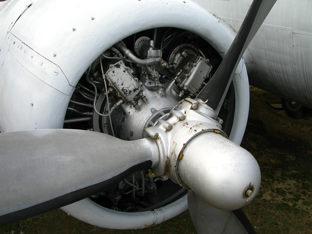 plane  engine  aircraft free photo