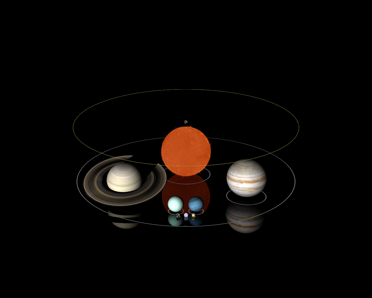 planet planetary comparison size comparison free photo