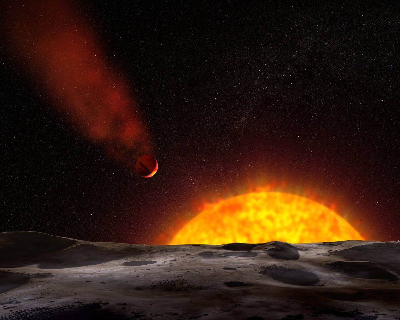 planet extrasolar exoplanet free photo