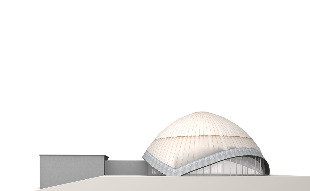 planetarium bochum building free photo