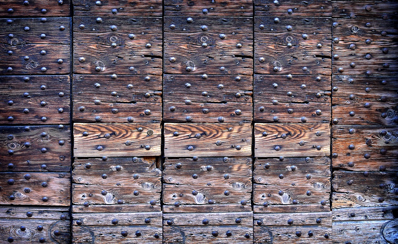 planks goal door free photo