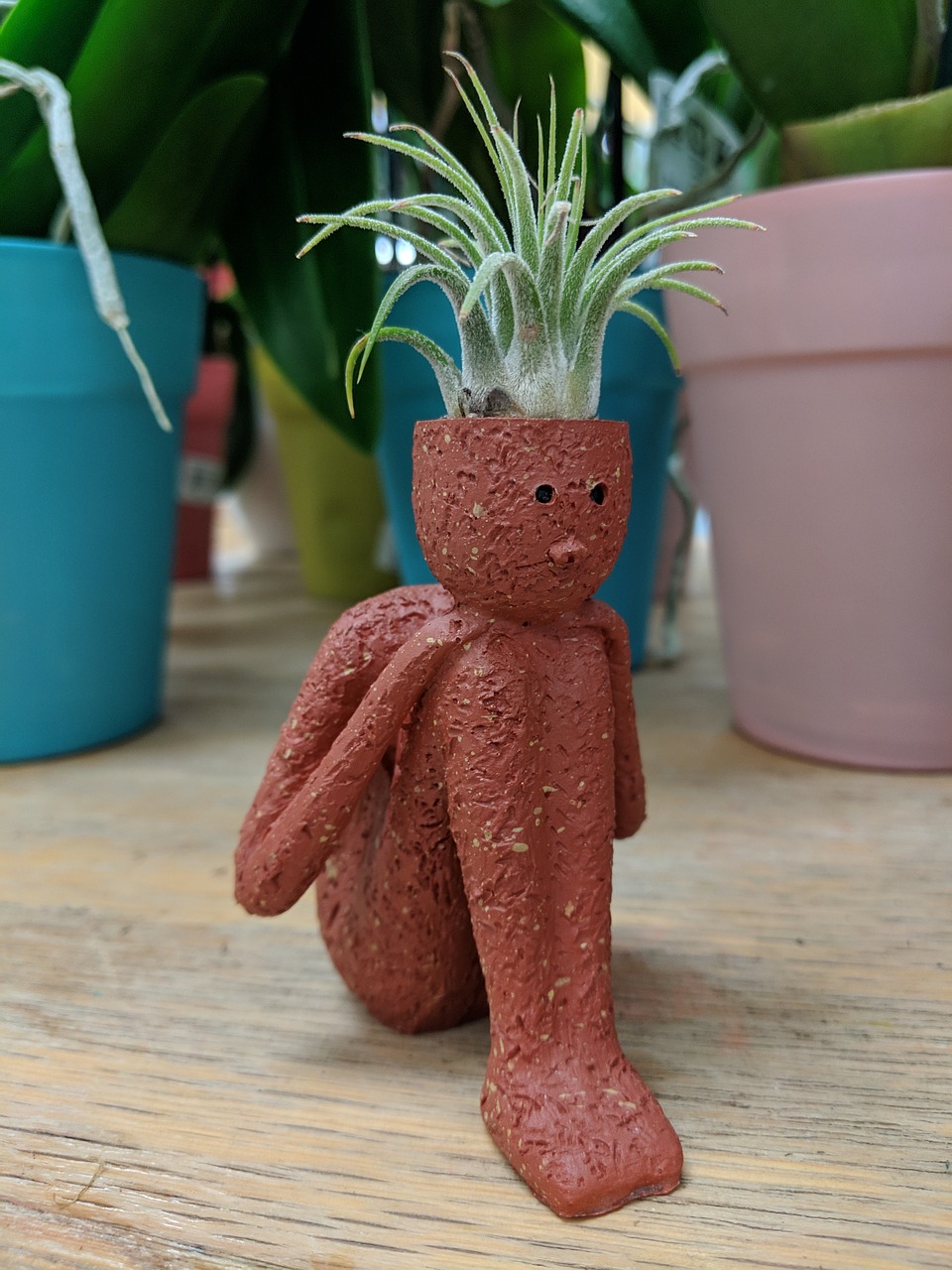 plant  pot  statue free photo