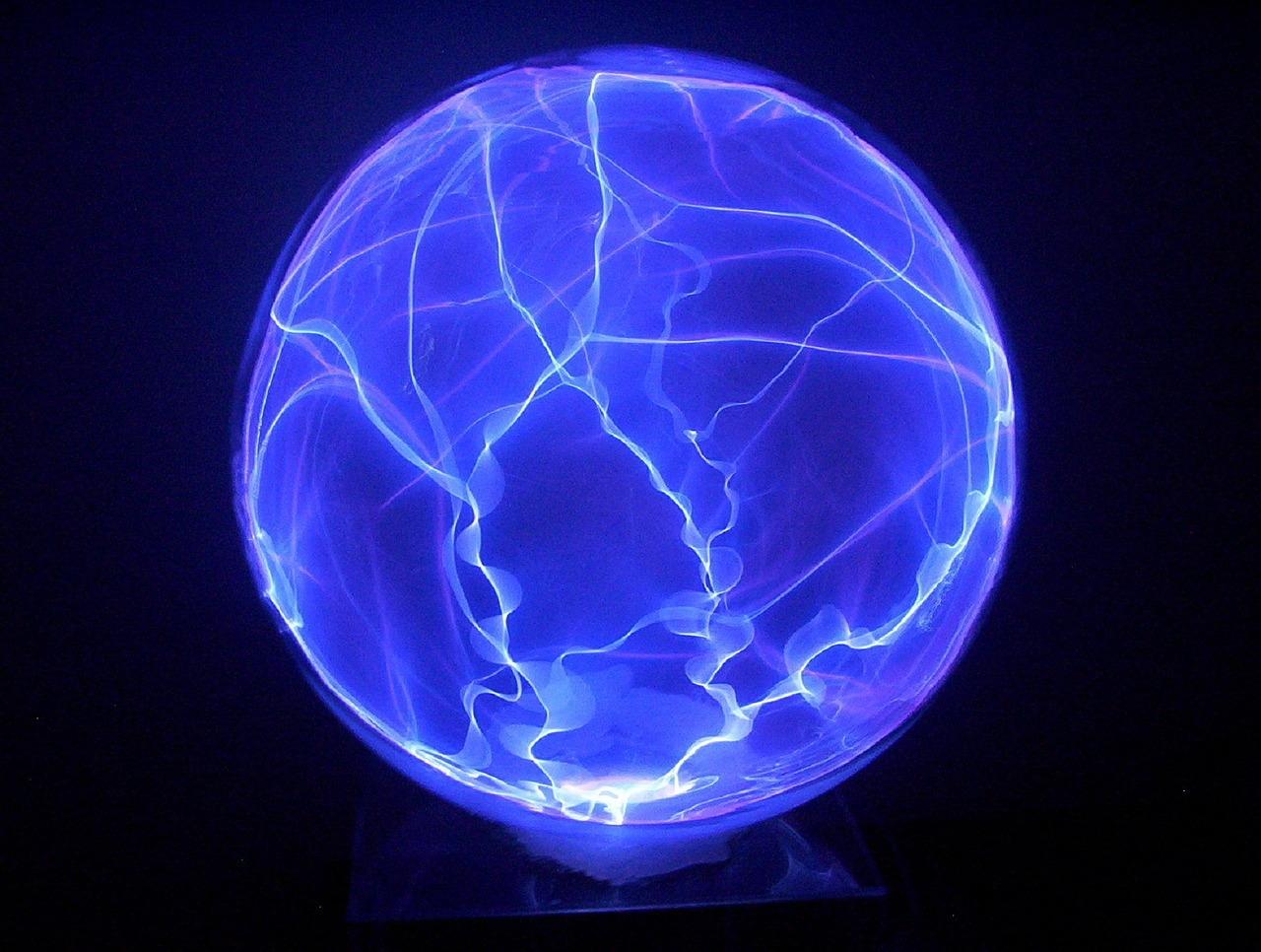 plasma globe glass free photo