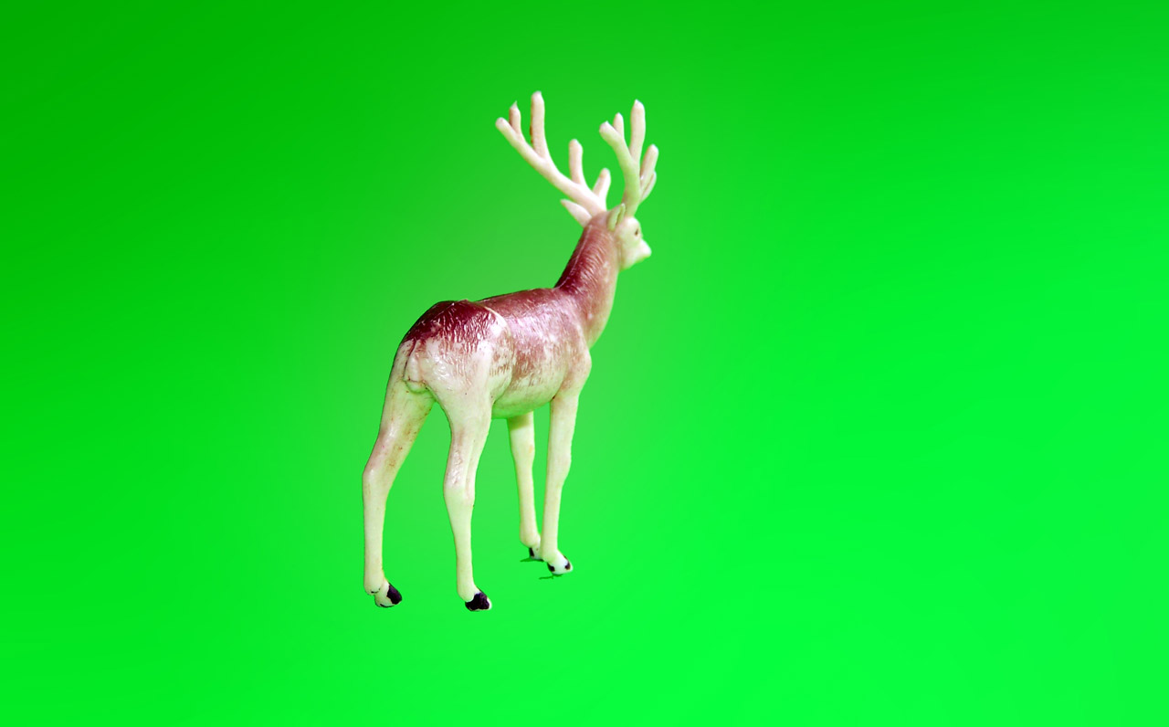 plastic reindeer christmas free photo