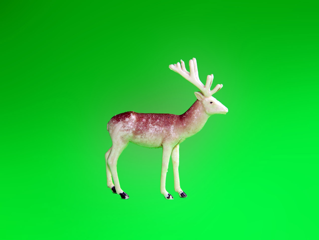 plastic reindeer christmas free photo