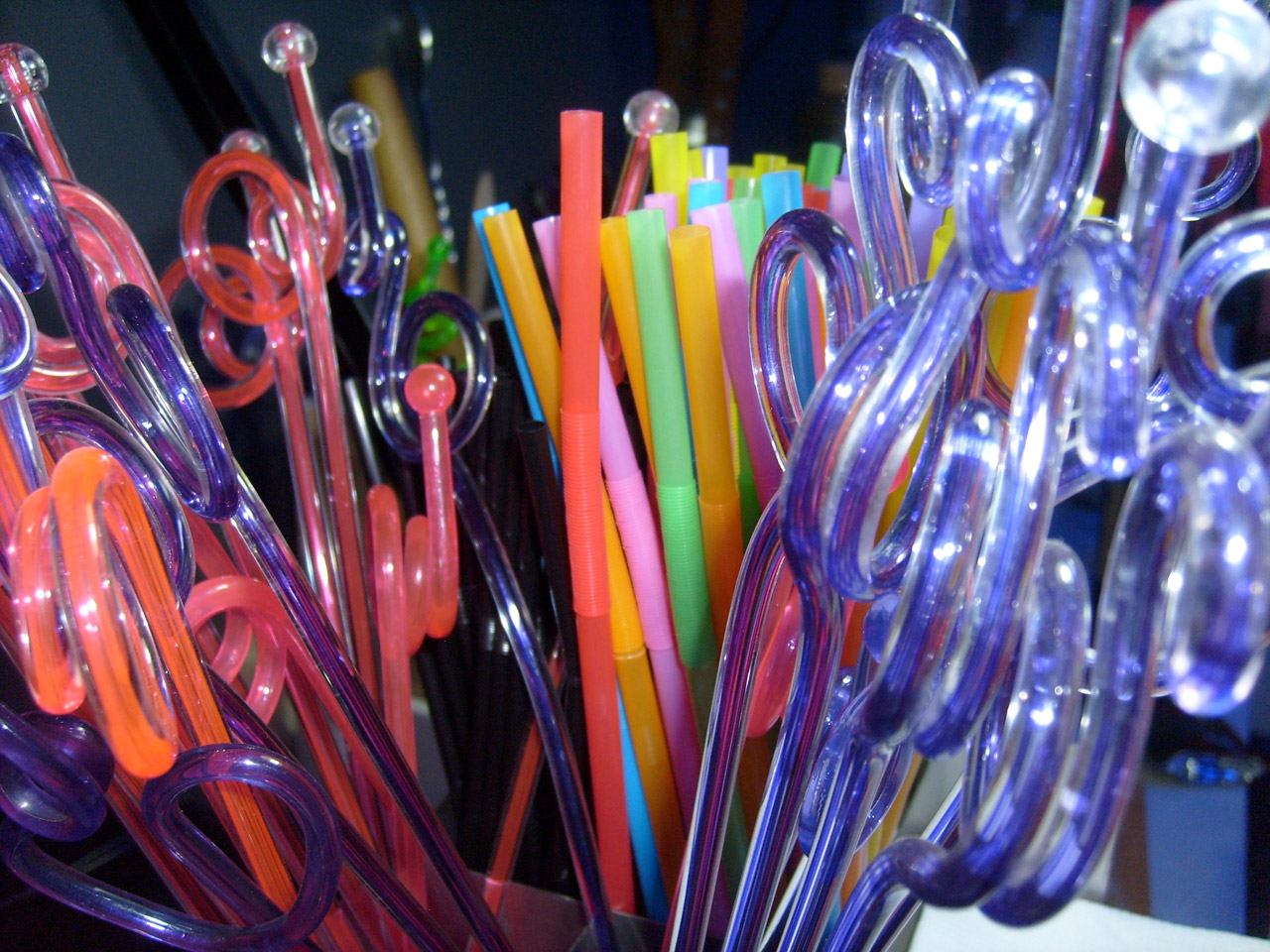 straw straws plastic free photo