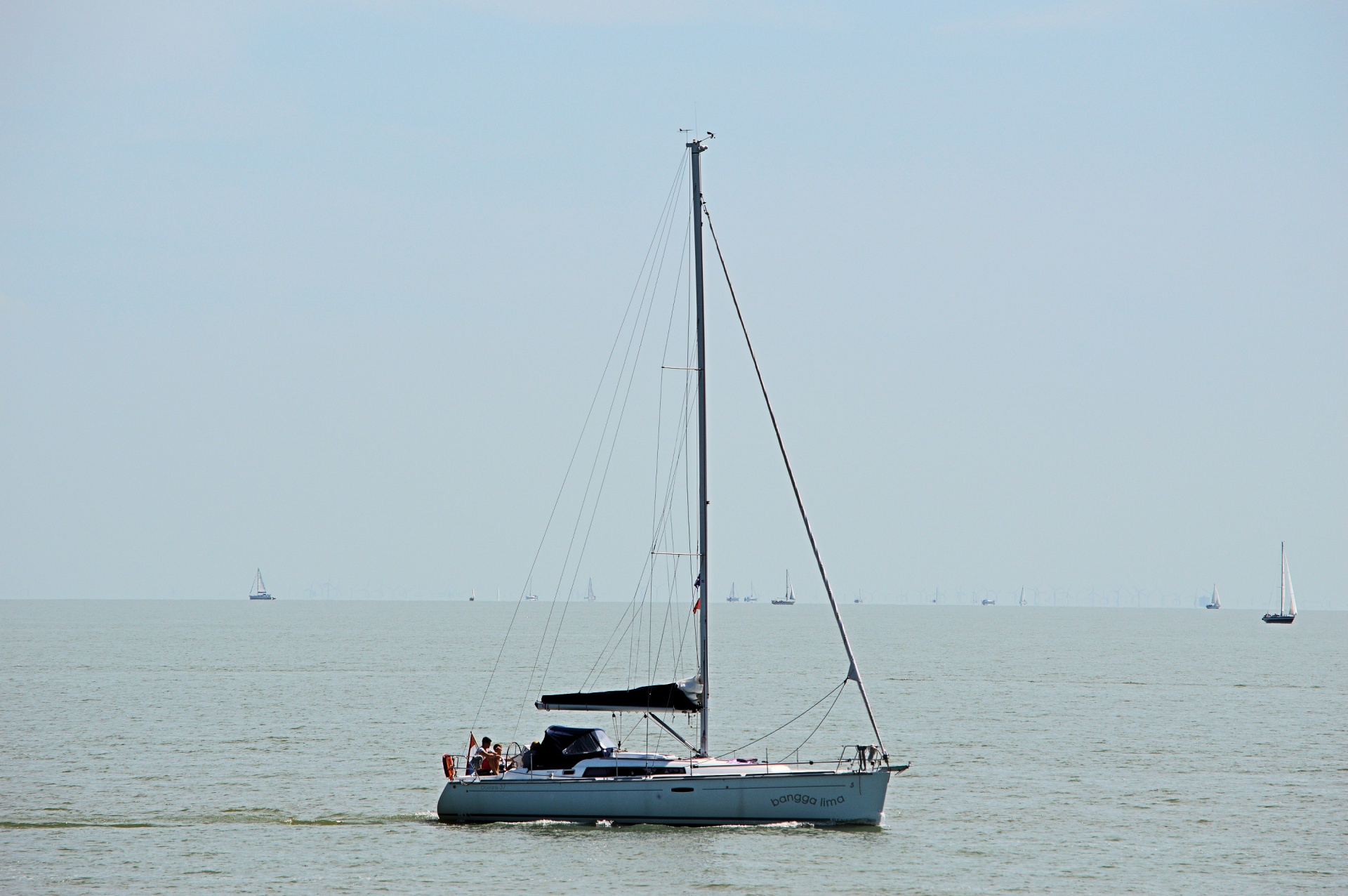 sailboat authentic flatboat free photo