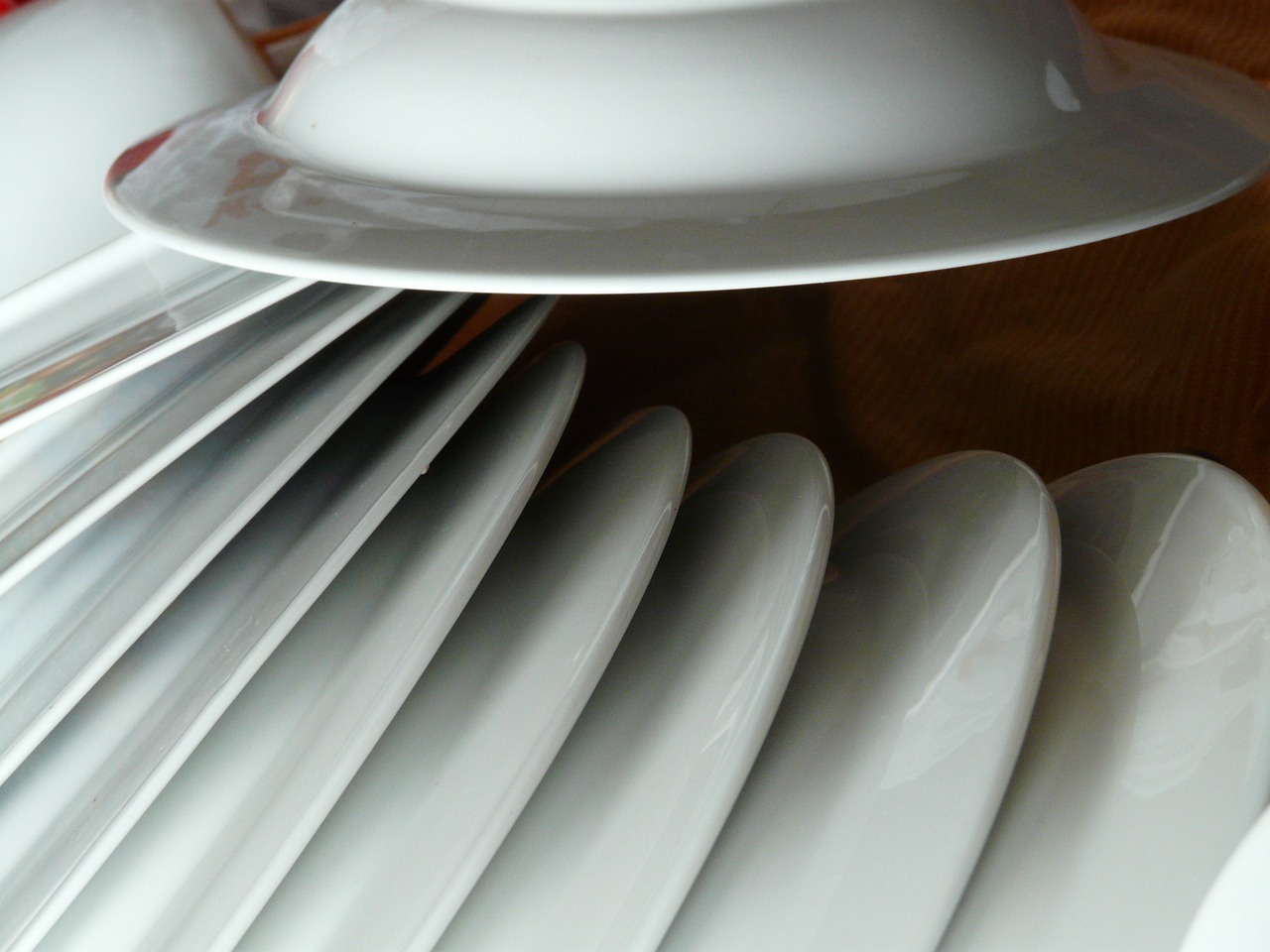 plate tableware plate stack free photo