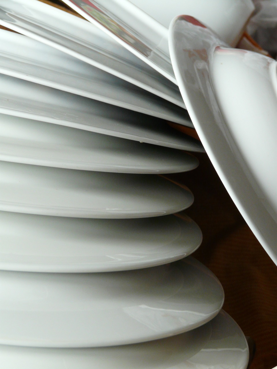 plate tableware plate stack free photo