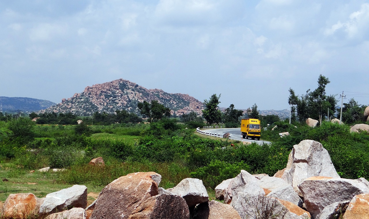 plateau rocks hillocks free photo