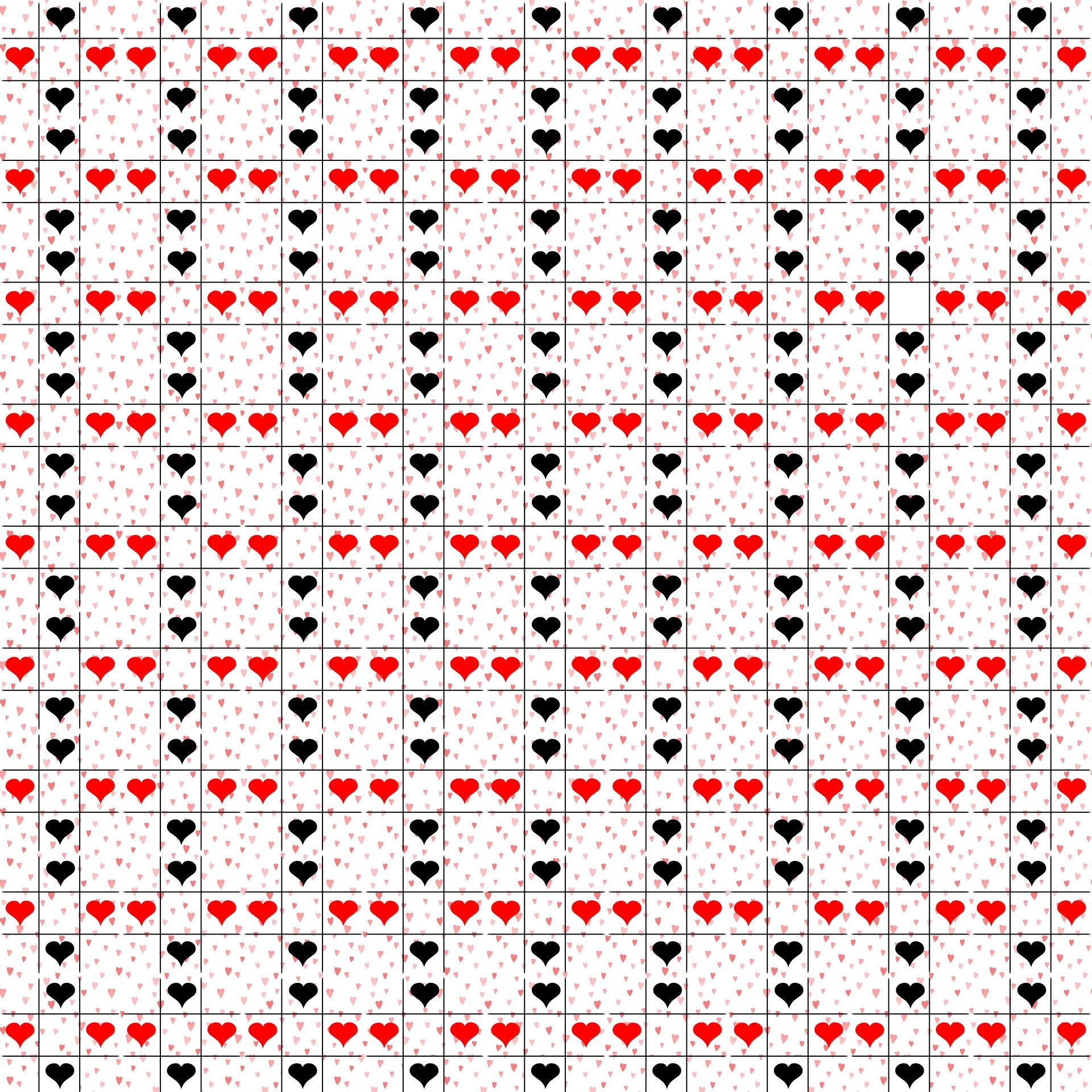 wallpaper background hearts free photo