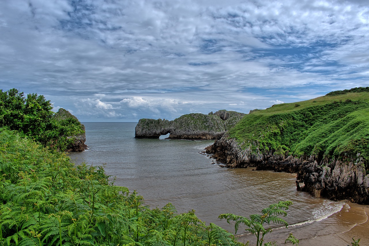 playa de prellezo  nature  landscape free photo