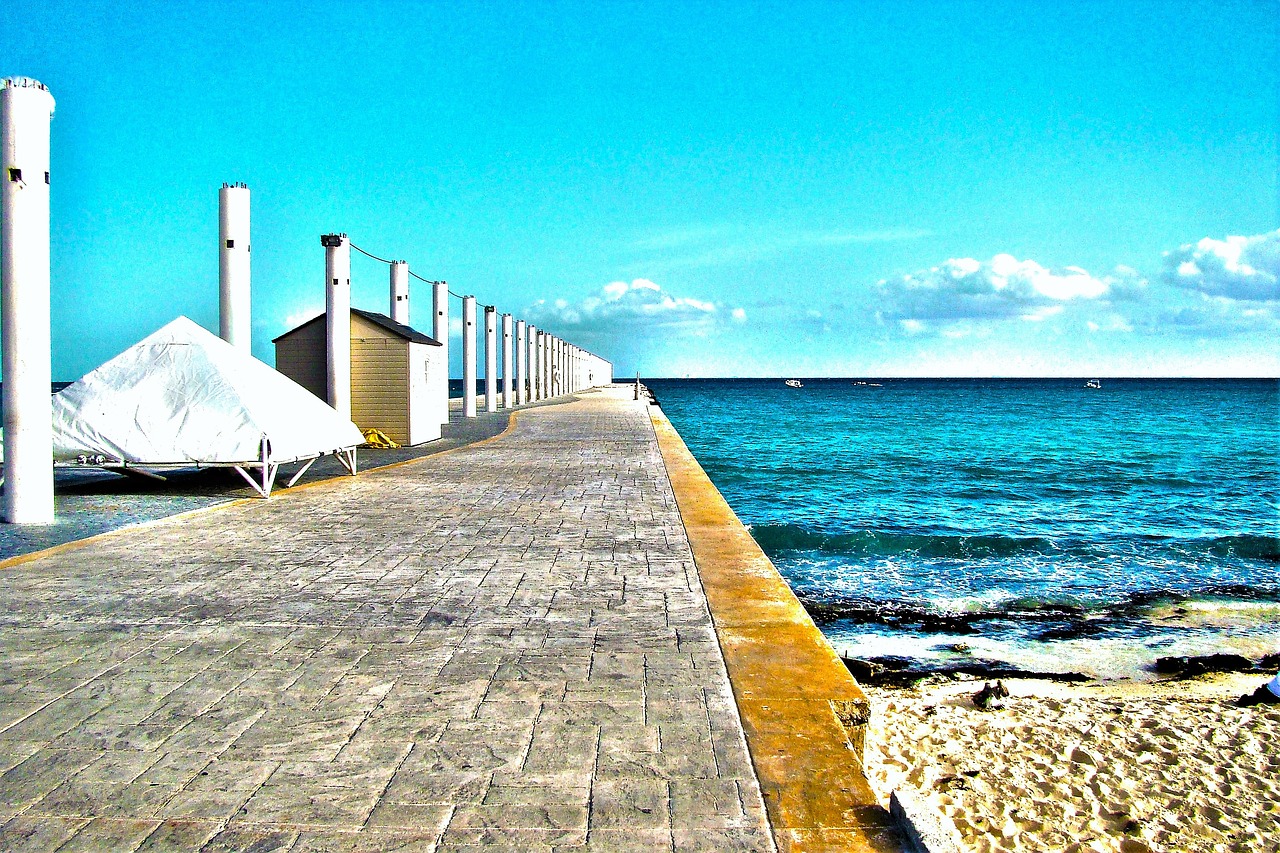 playa del carmen mexico spring free photo