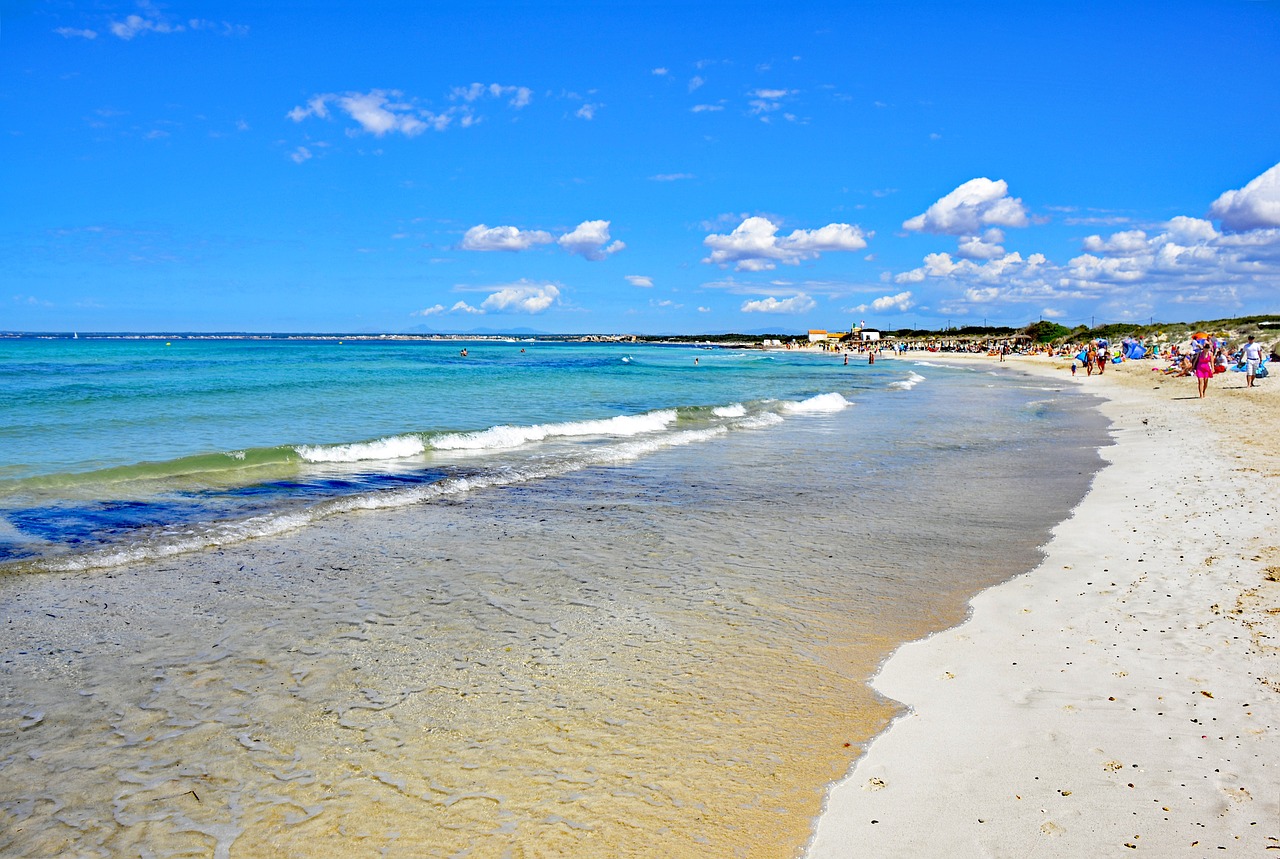 playa es trenc mallorca balearic islands free photo