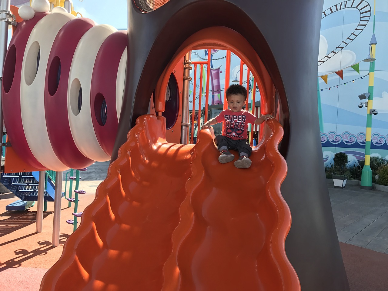 playground slide amusement free photo