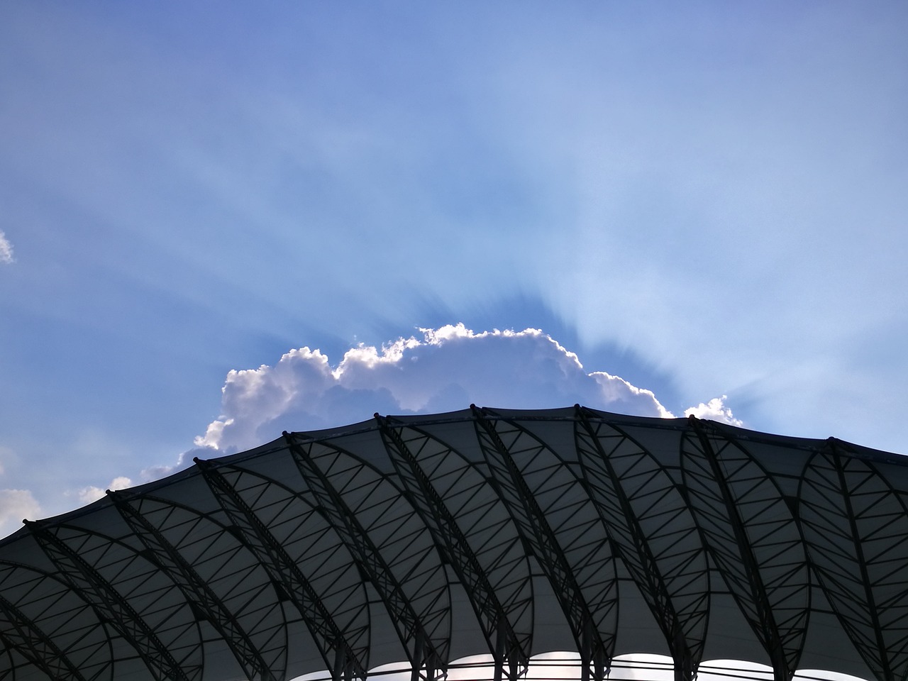 playground sky blue sky free photo