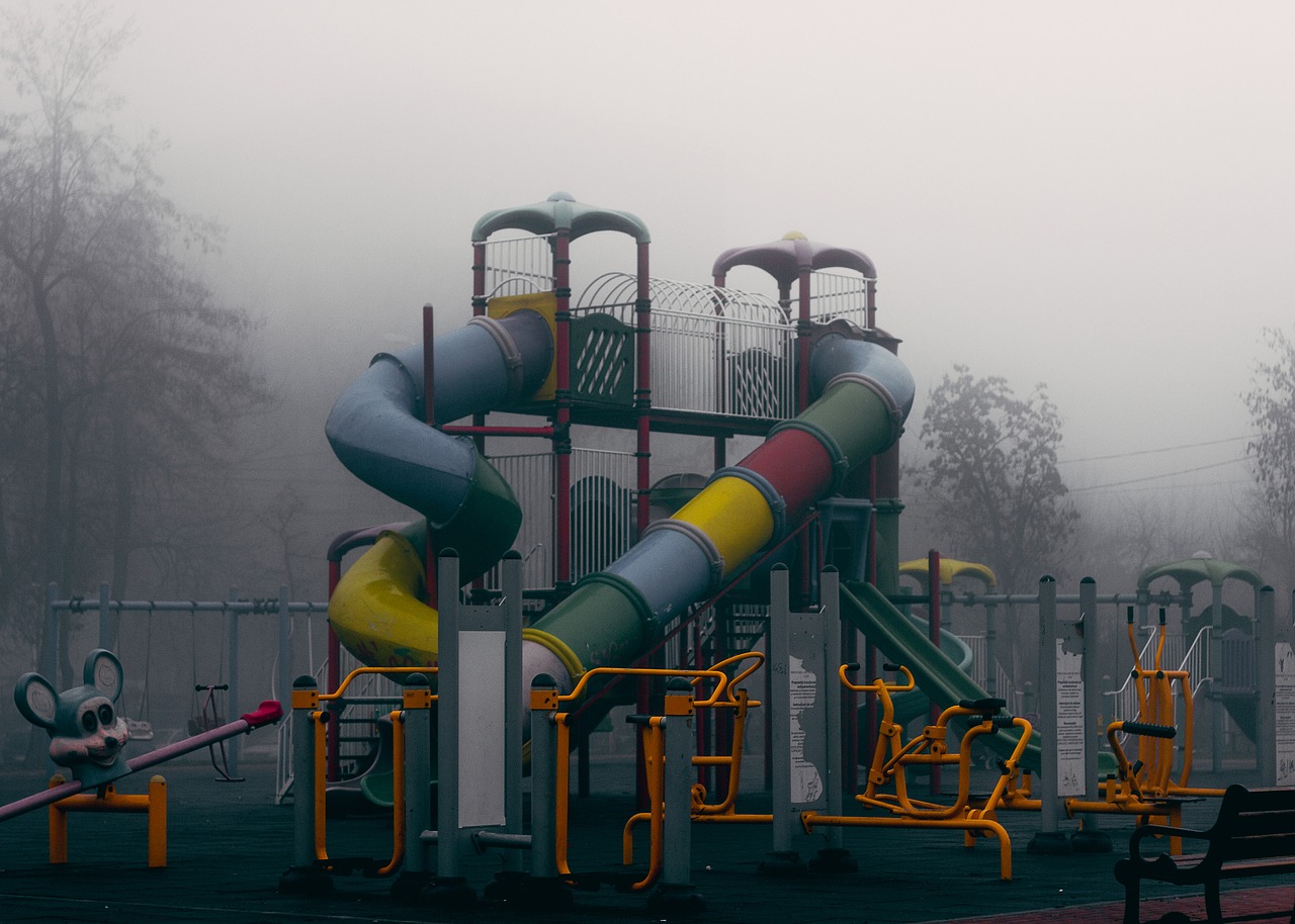 playground play structure park free photo