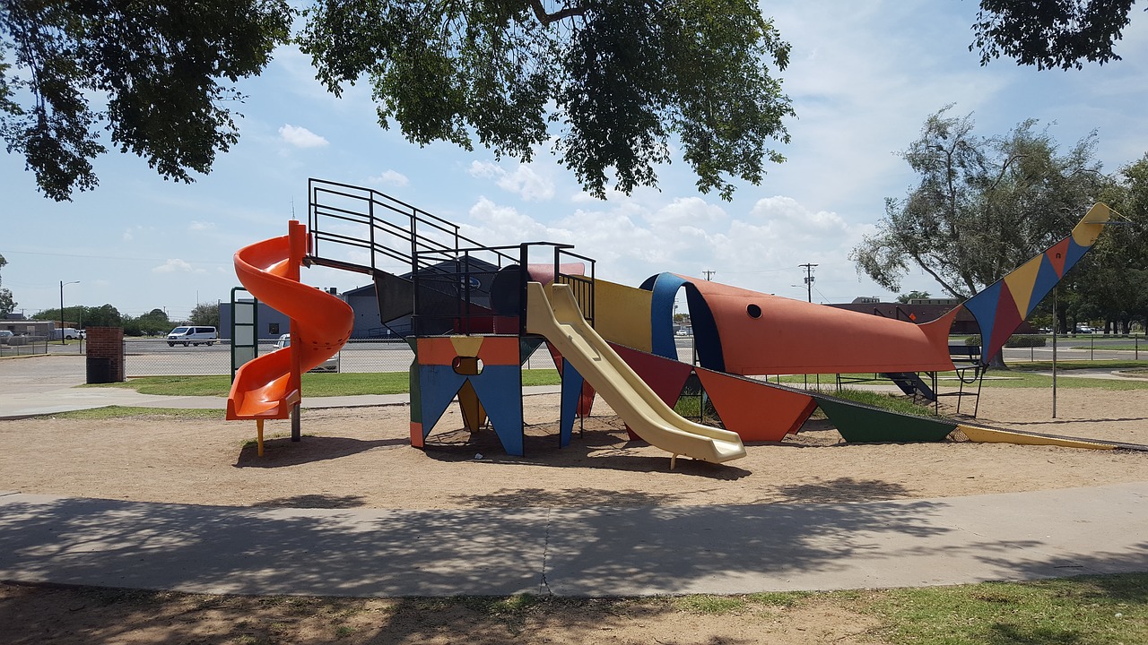 playground park recreation free photo