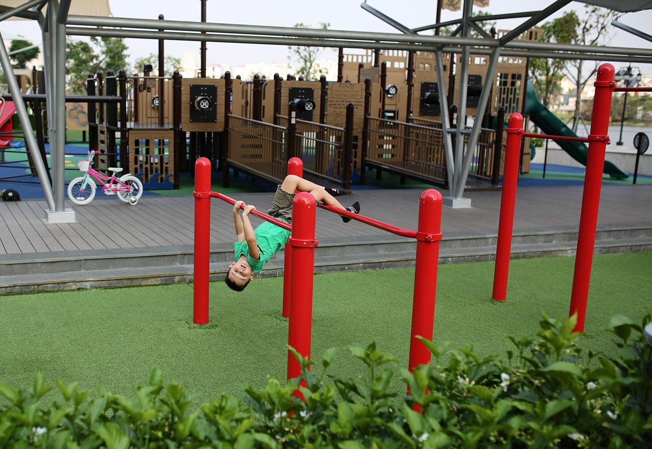 playground  equipment  outdoors free photo