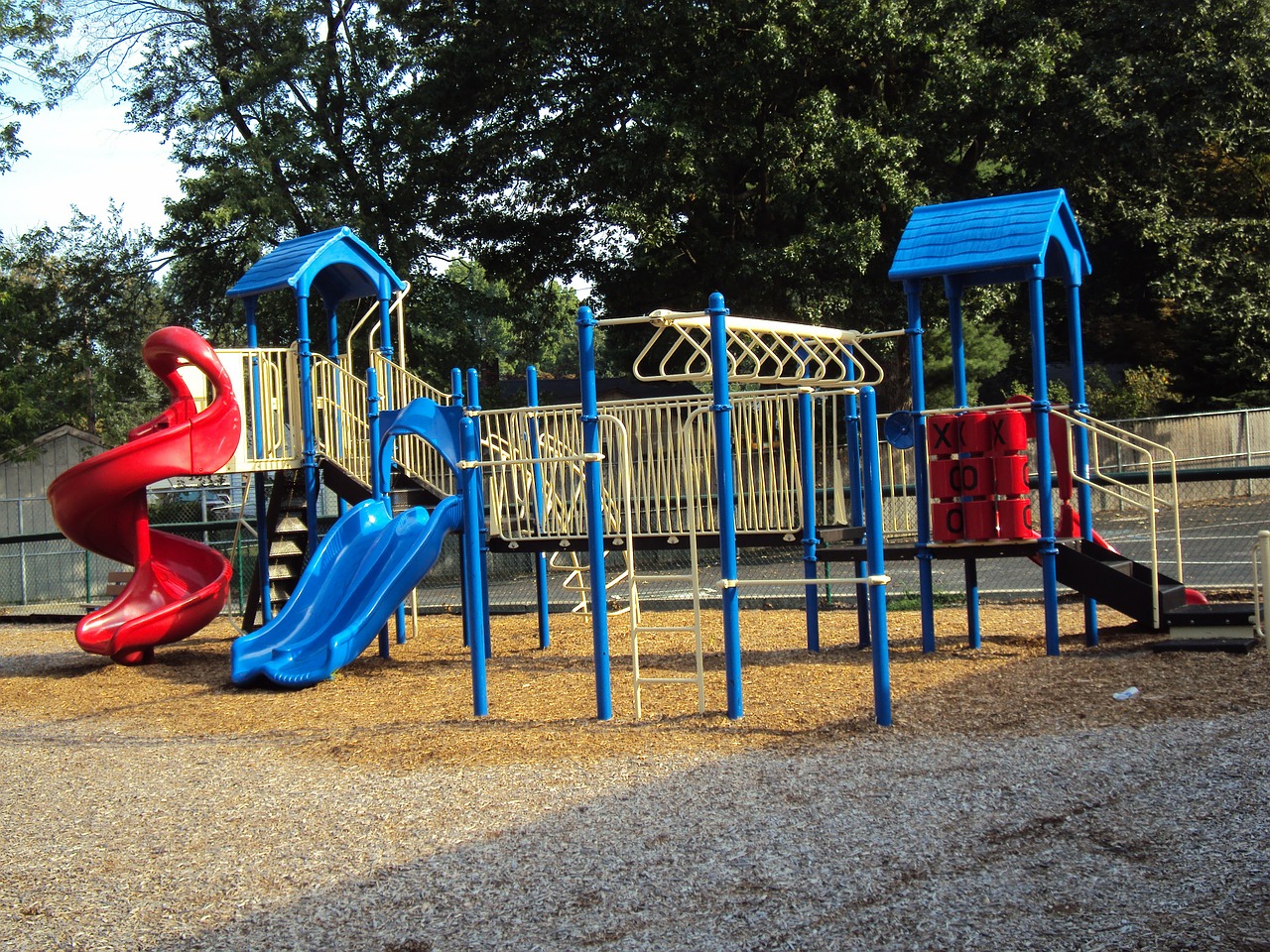 playground slide park free photo