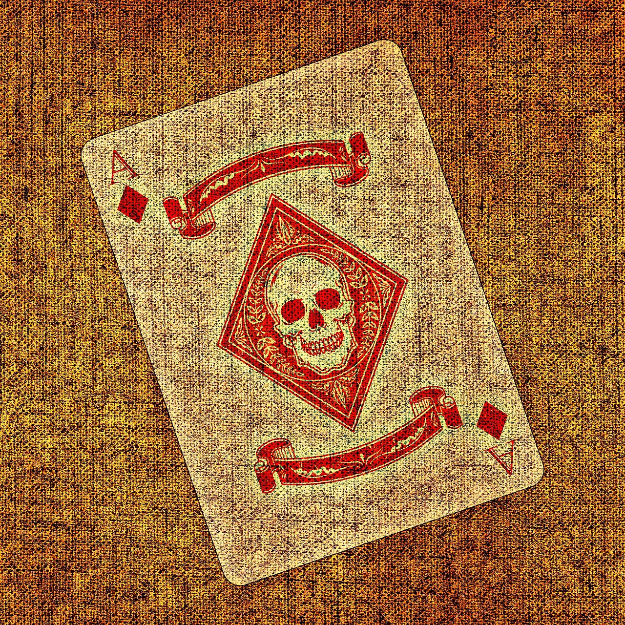 playing card ace diamonds free photo