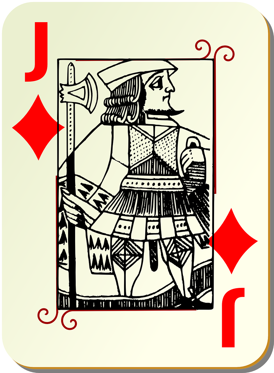 playing card knave card deck free photo