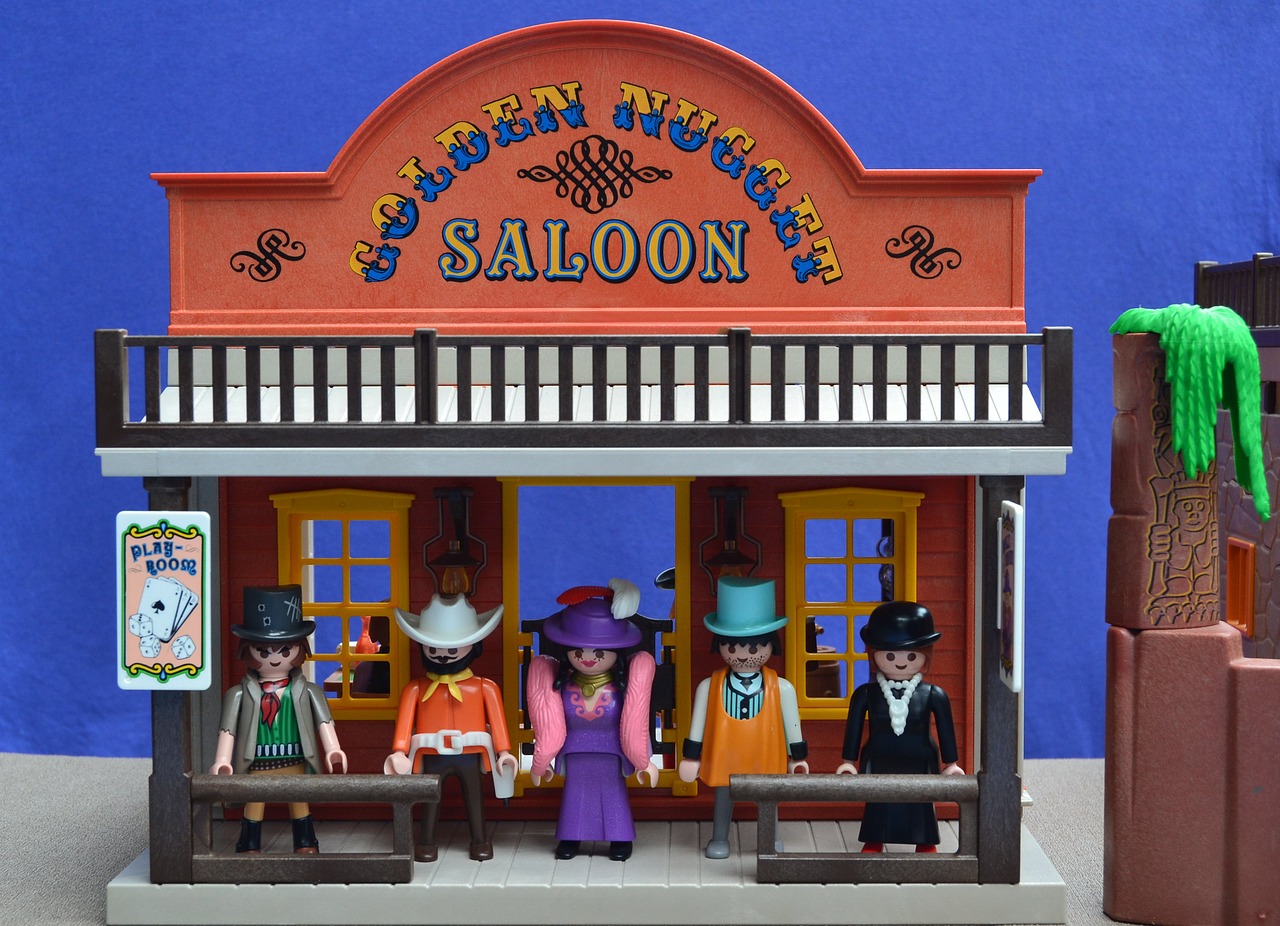 playmobil western saloon free photo
