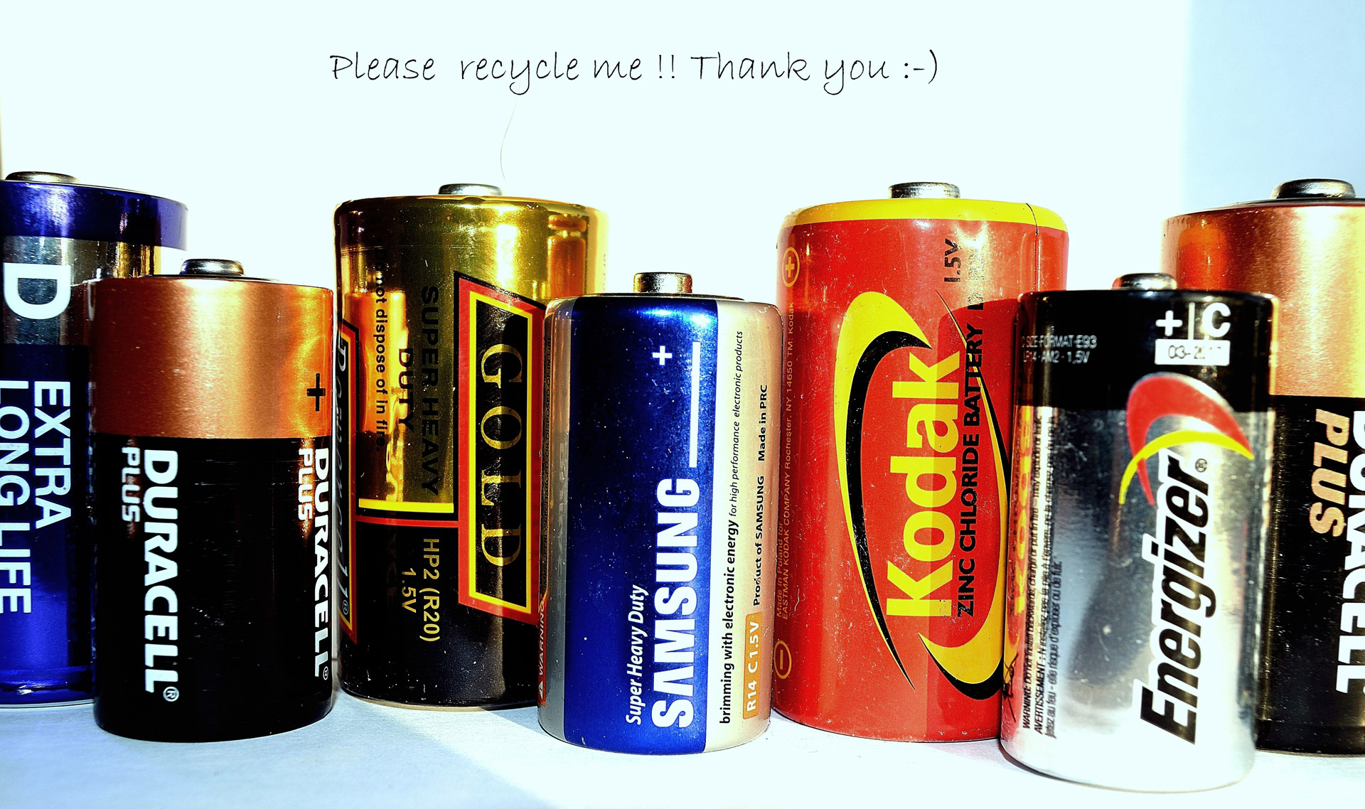 request recycling batteries free photo