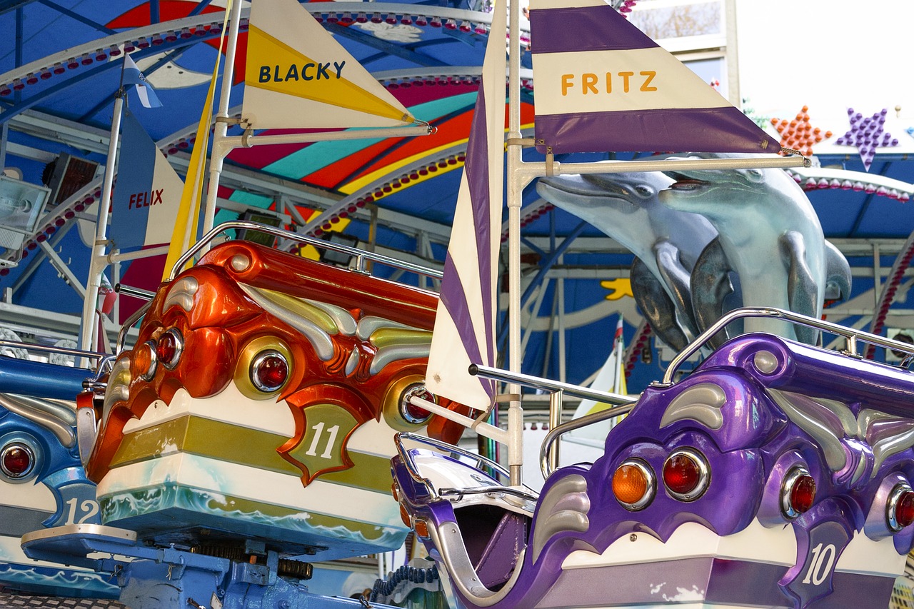 pleasure carousel happy sailor free photo