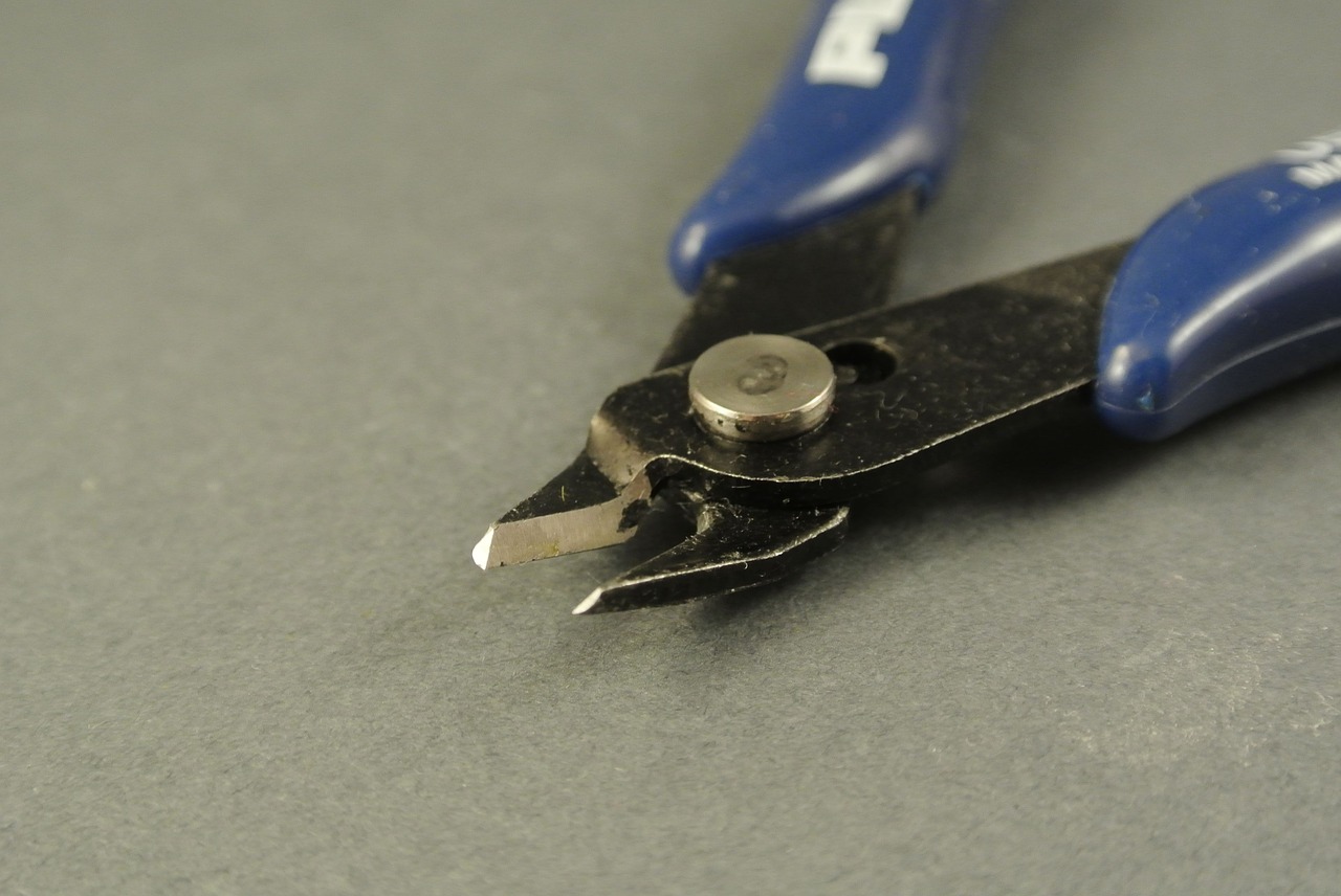 pliers diagonal cutting pliers tool free photo