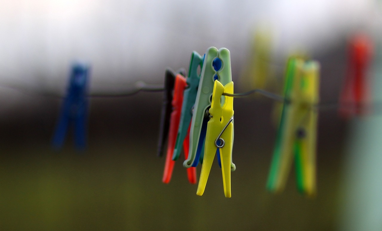 pliers laundry coloring wire free photo